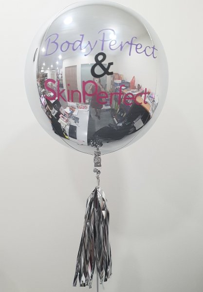 Customised 2 Colored Logo Orbz Balloon